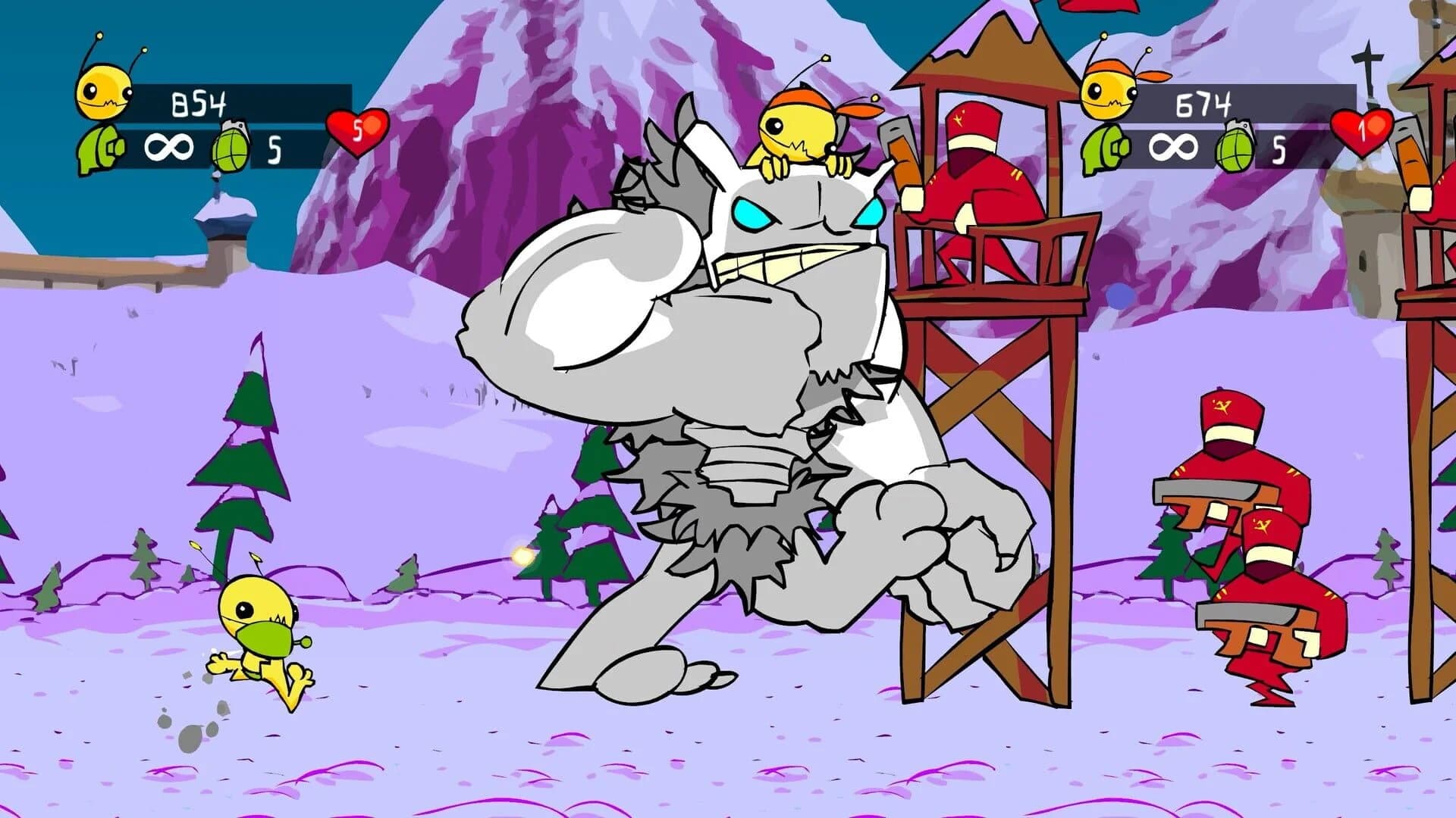 Alien Hominid HD screenshot 5