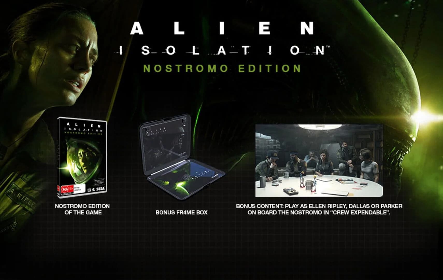 Alien: Isolation - Nostromo Edition screenshot 1