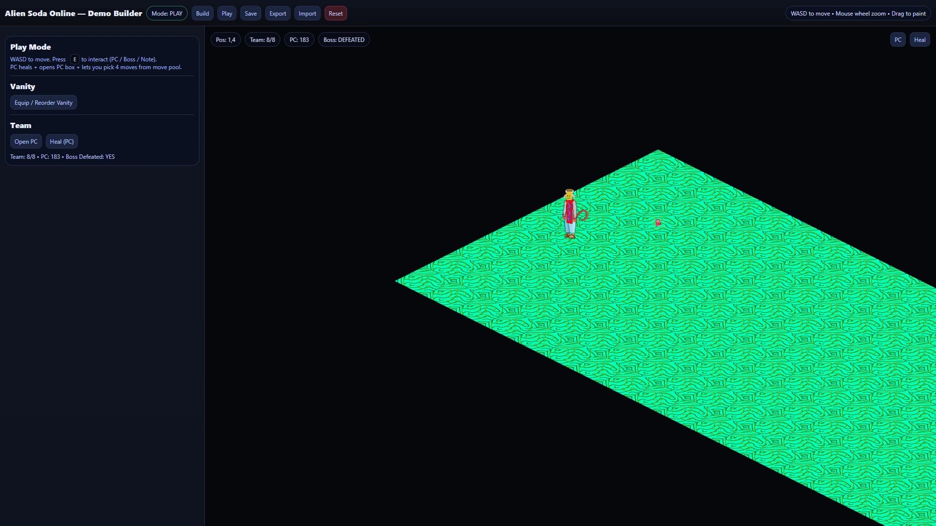 Alien Soda Online screenshot 3