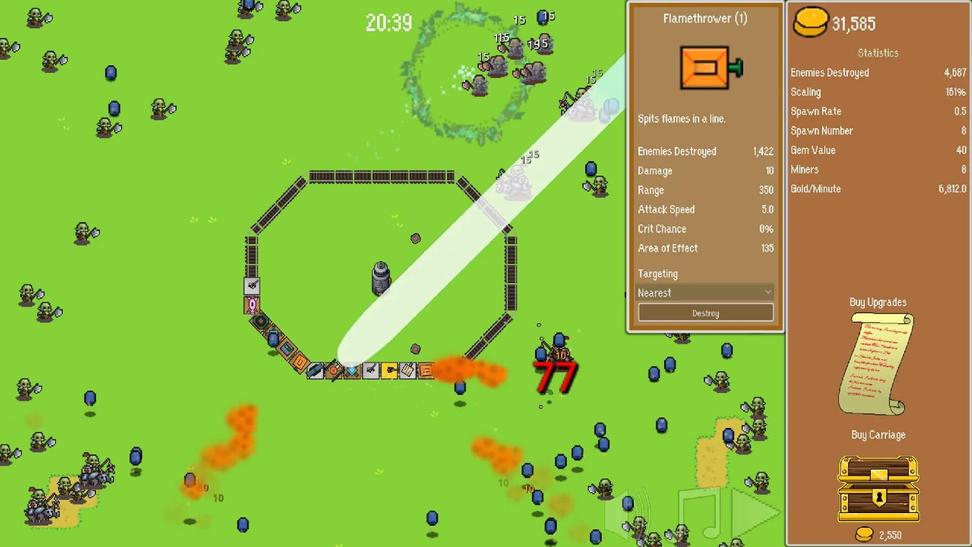 All Aboard! The Train Defense Express screenshot 2