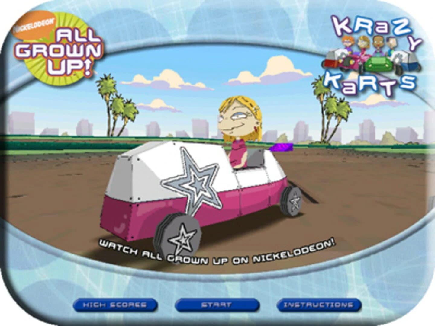 All Grown Up Krazy Karts screenshot 2