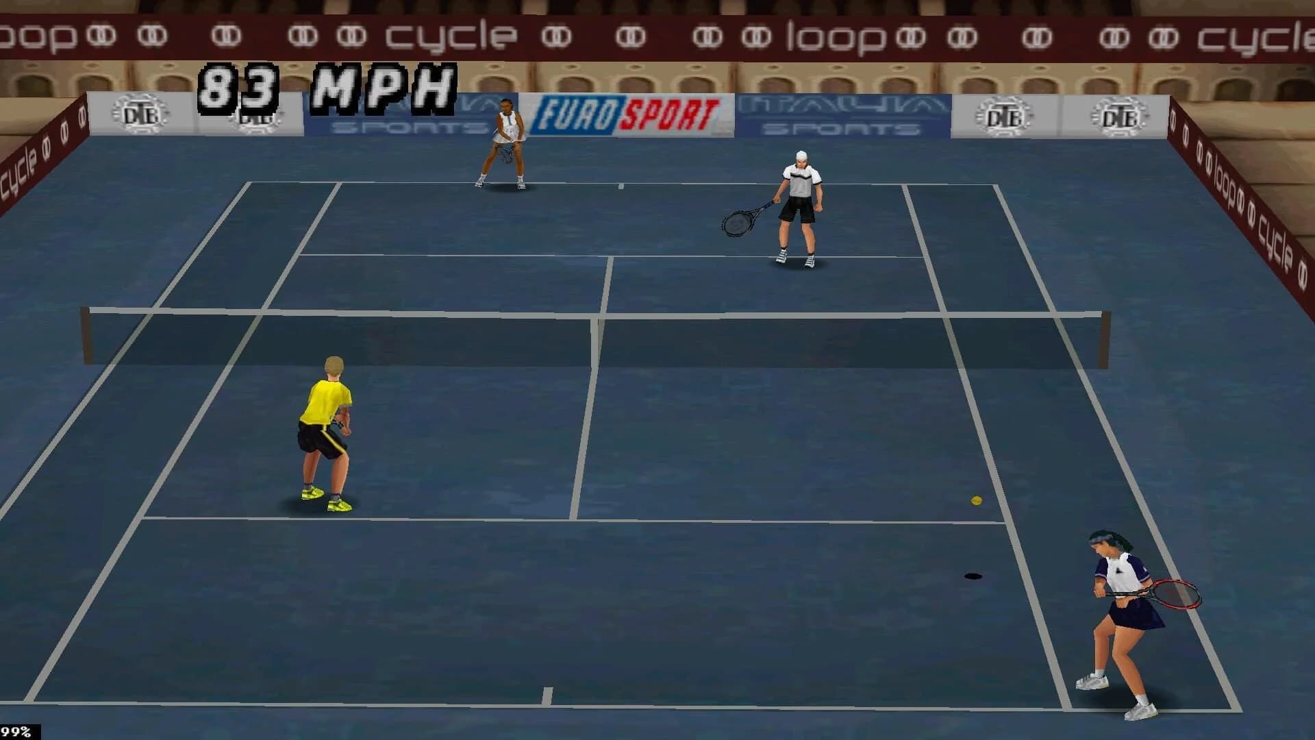 All Star Tennis '99 screenshot 1