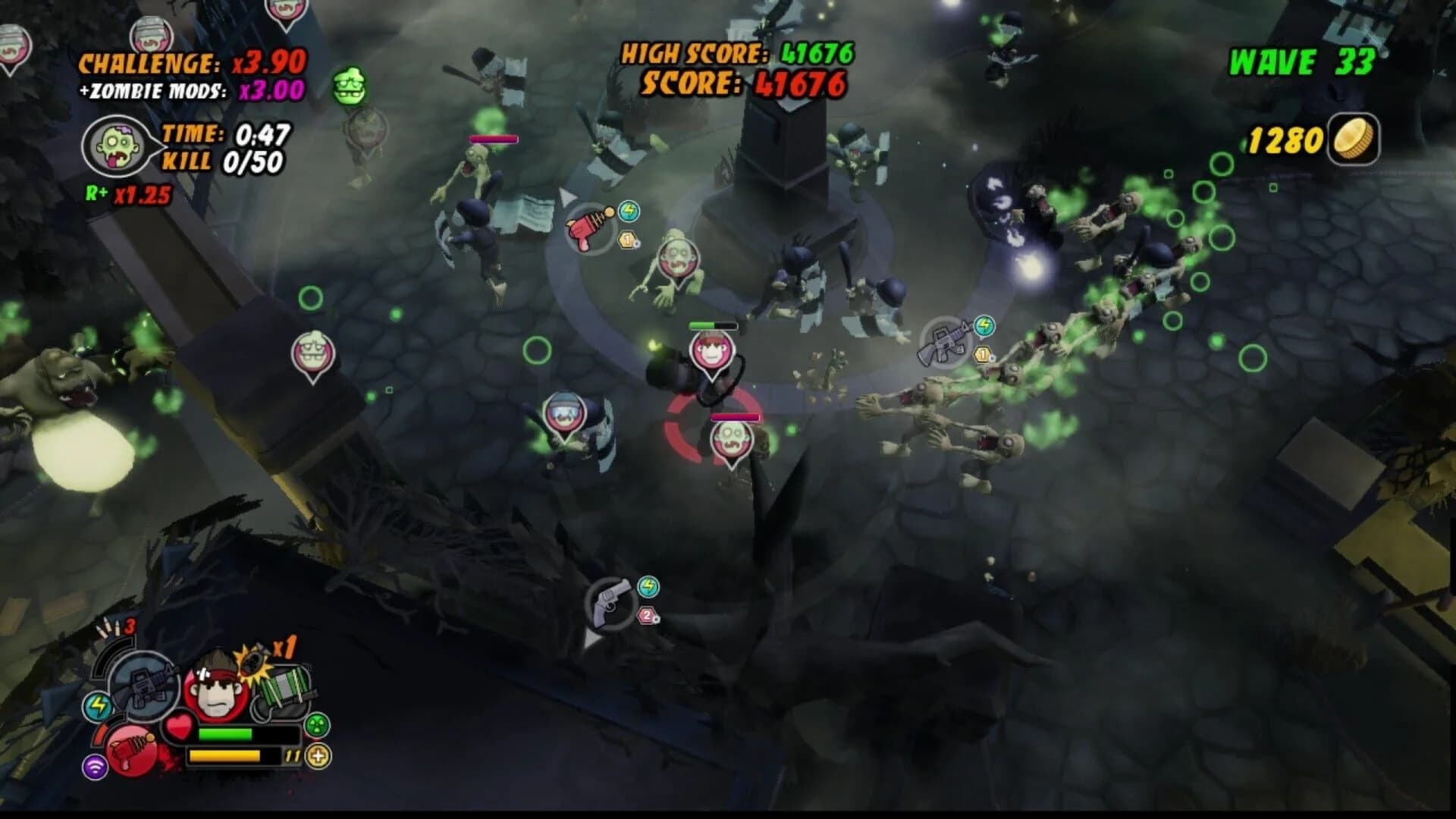 All Zombies Must Die! Scorepocalypse screenshot 2