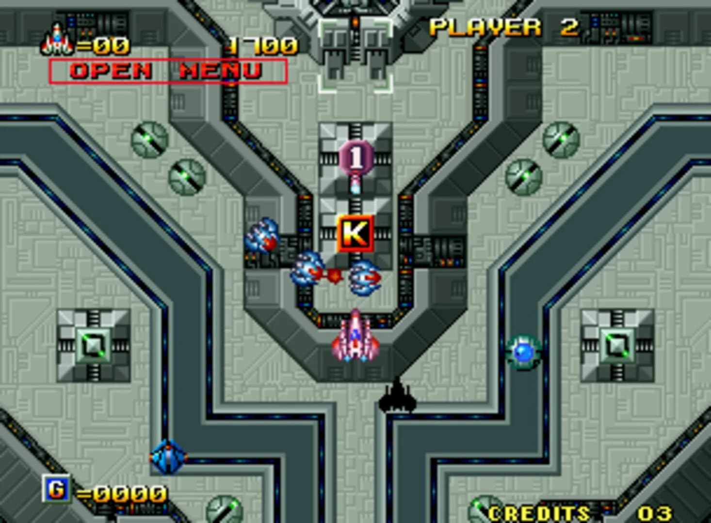 Alpha Mission II screenshot 1