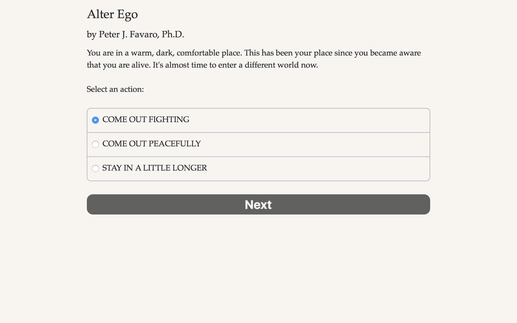 Alter Ego screenshot 2