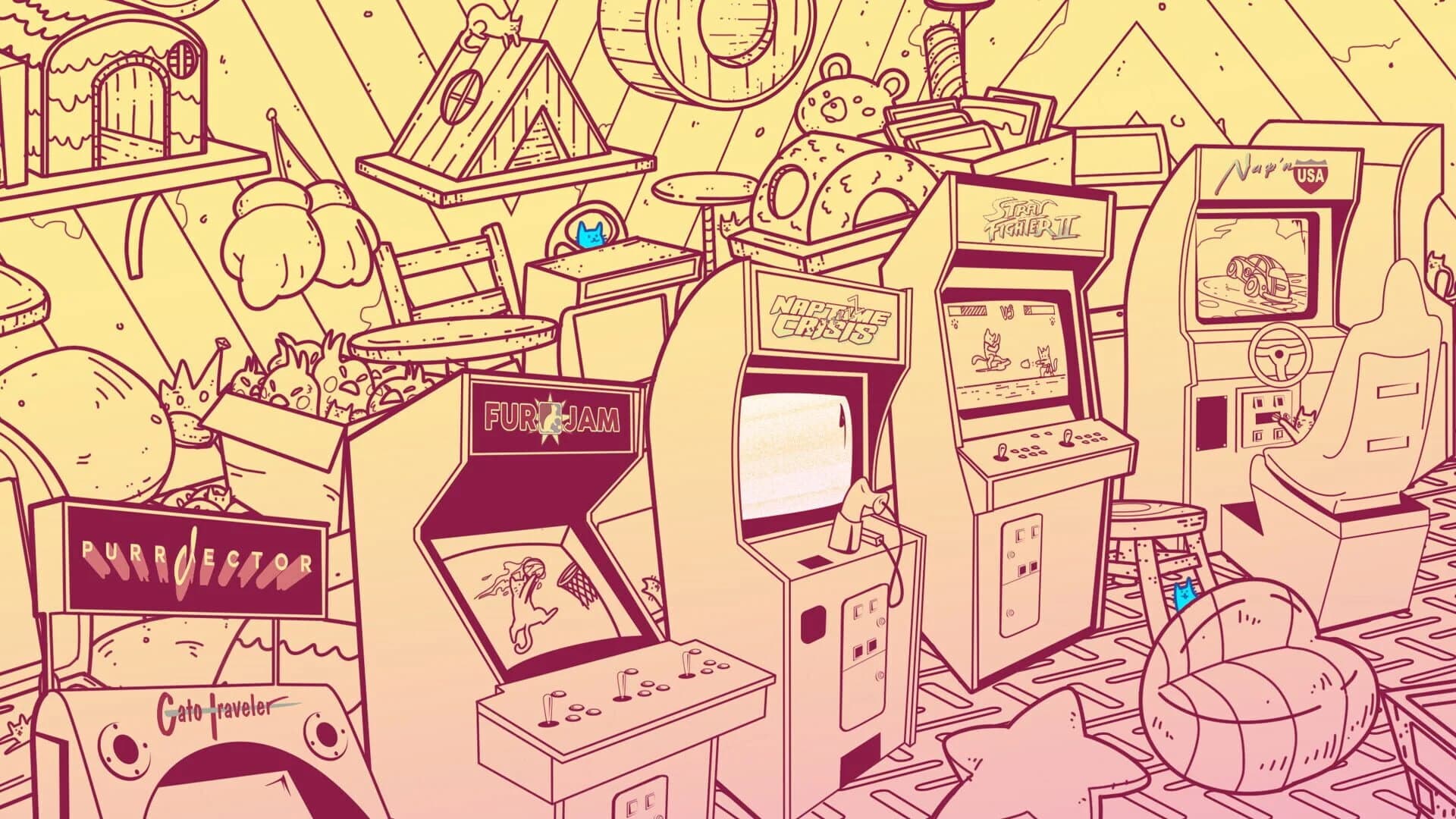 An Arcade Full of Cats screenshot 1