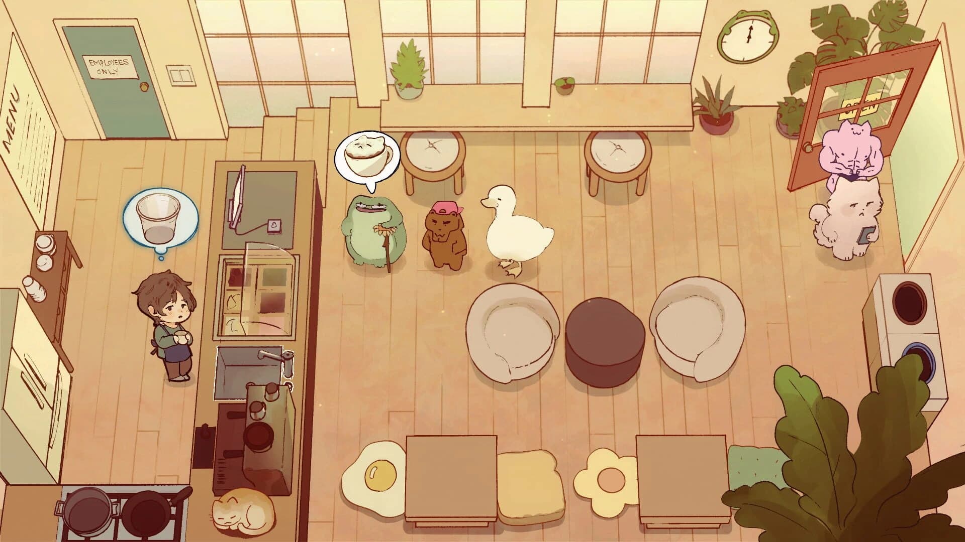 An Average Day at the Cat Café screenshot 2