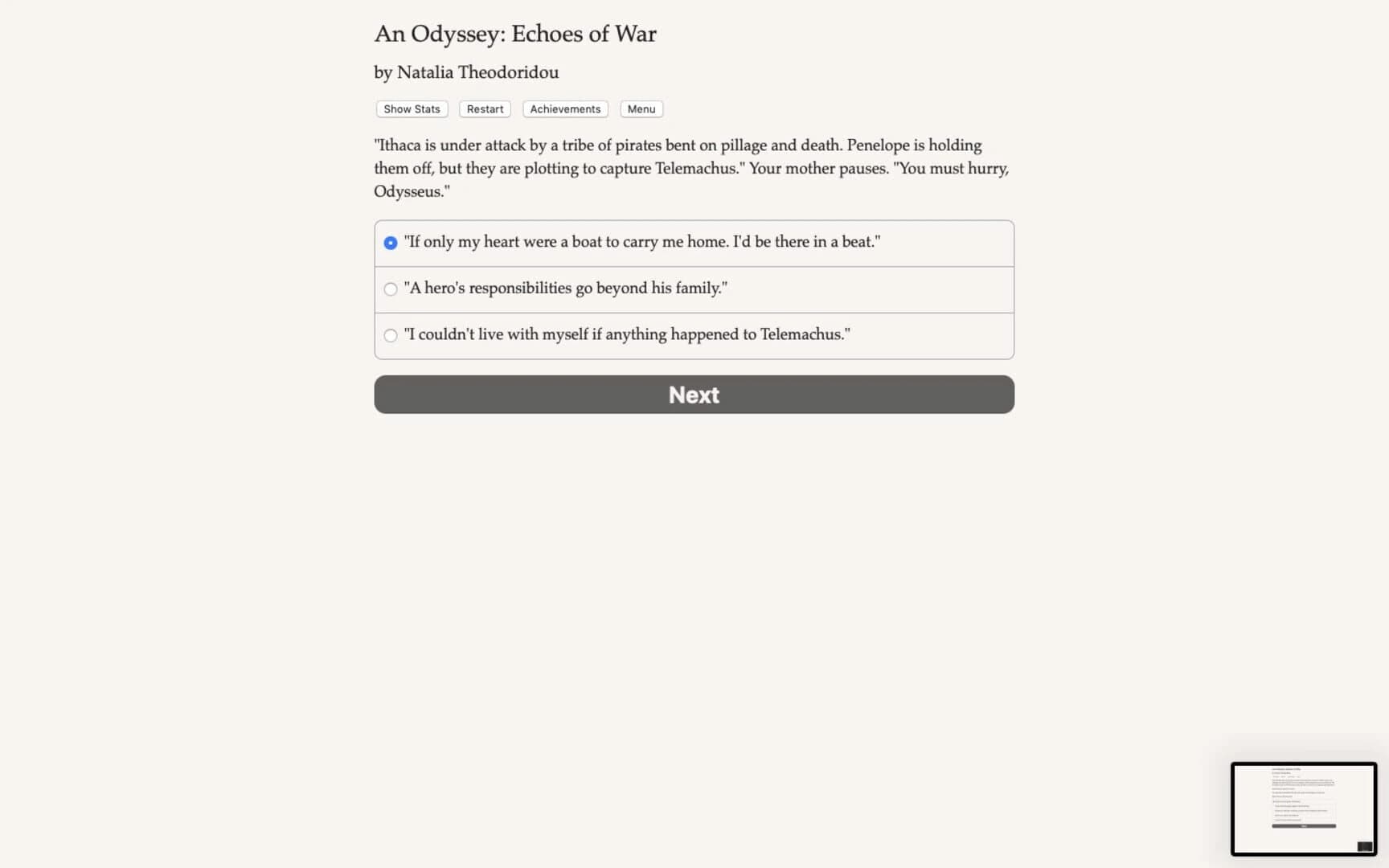 An Odyssey: Echoes of War screenshot 3