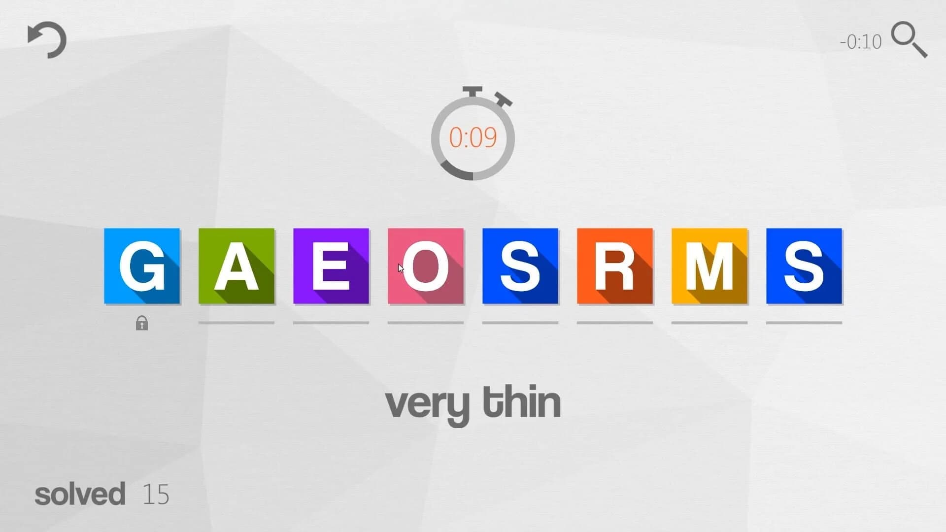 Anagrams screenshot 4