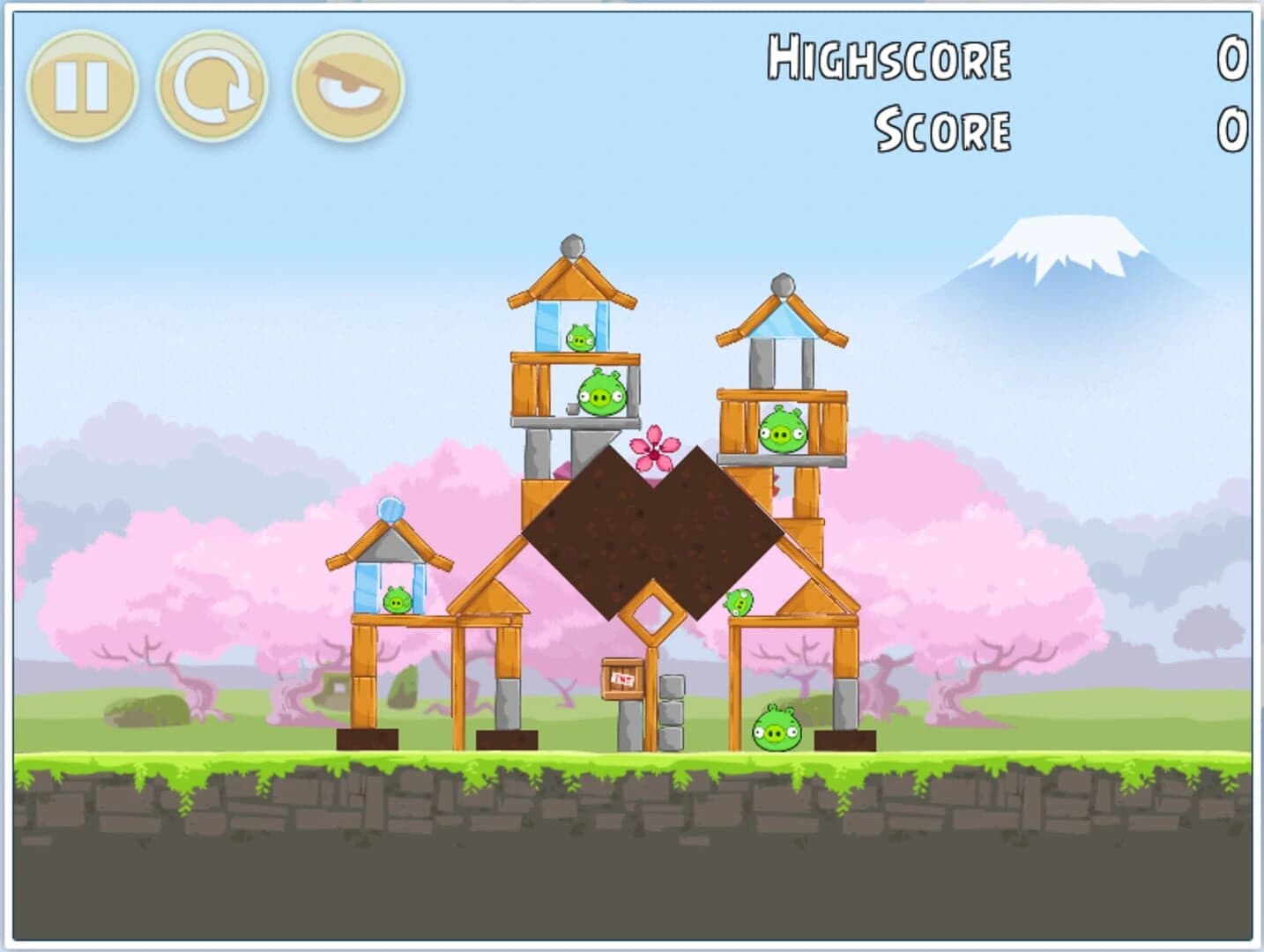 Angry Birds Fuji TV screenshot 2