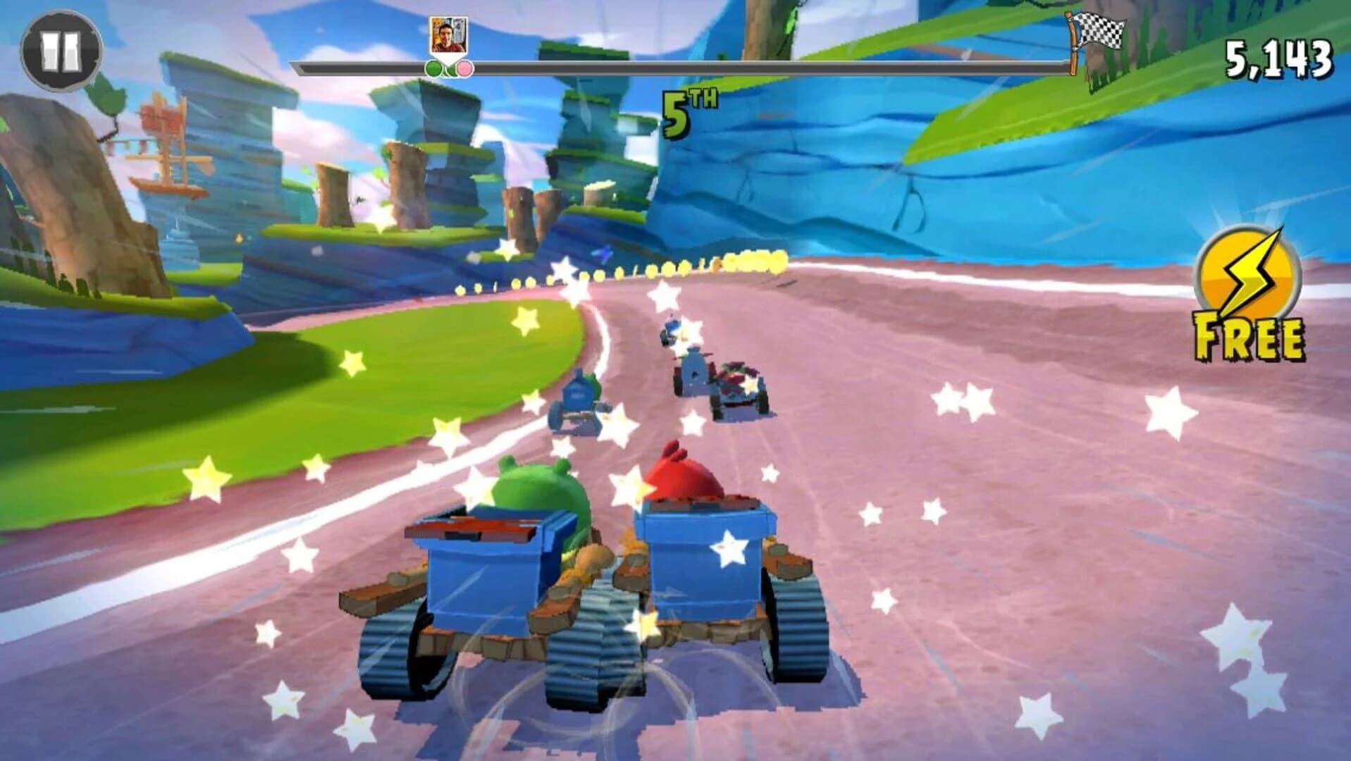 Angry Birds Go! screenshot 4