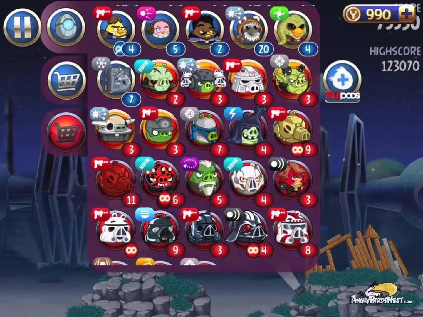 Angry Birds Star Wars II screenshot 4