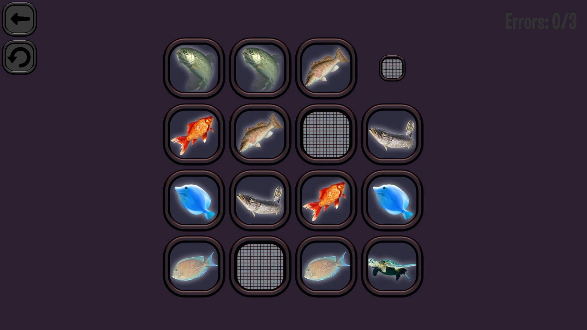 Animals Memory: Underwater Kingdom screenshot 4
