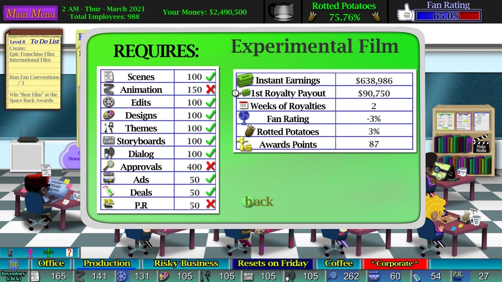 Animation Studio Manager screenshot 2