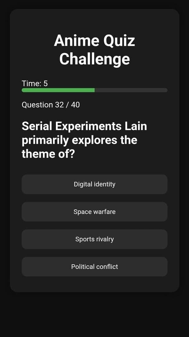 Anime Quiz Challenge screenshot 3