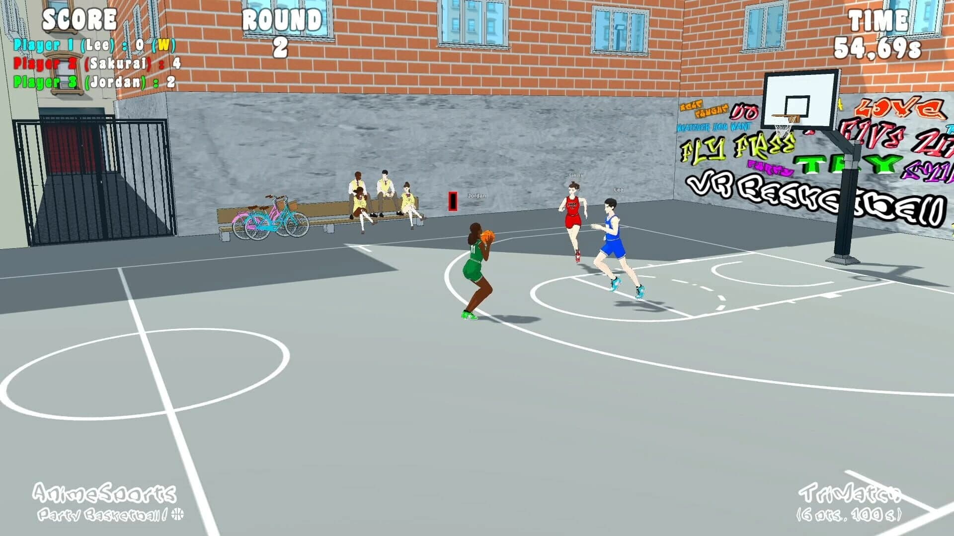 Animesports: Party Basketball! screenshot 4