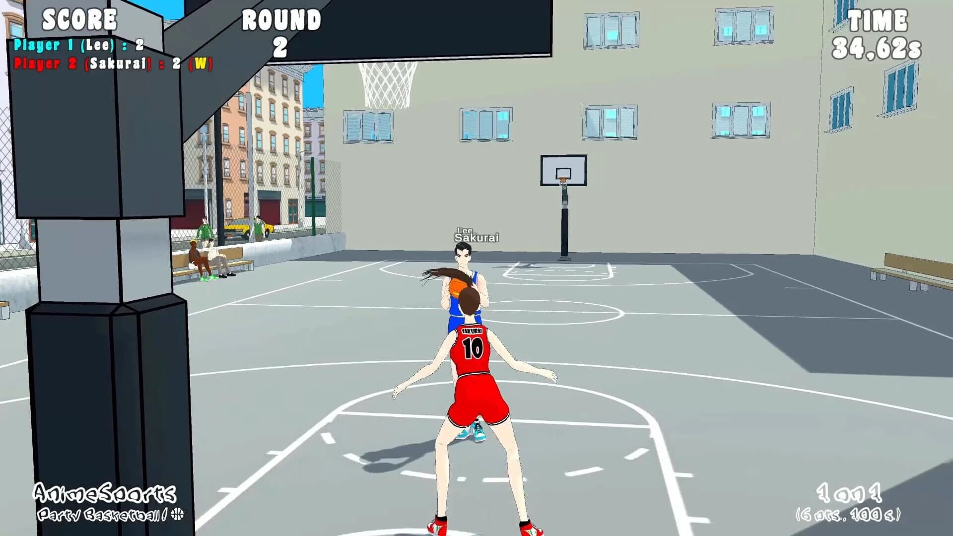 Animesports: Party Basketball! screenshot 3