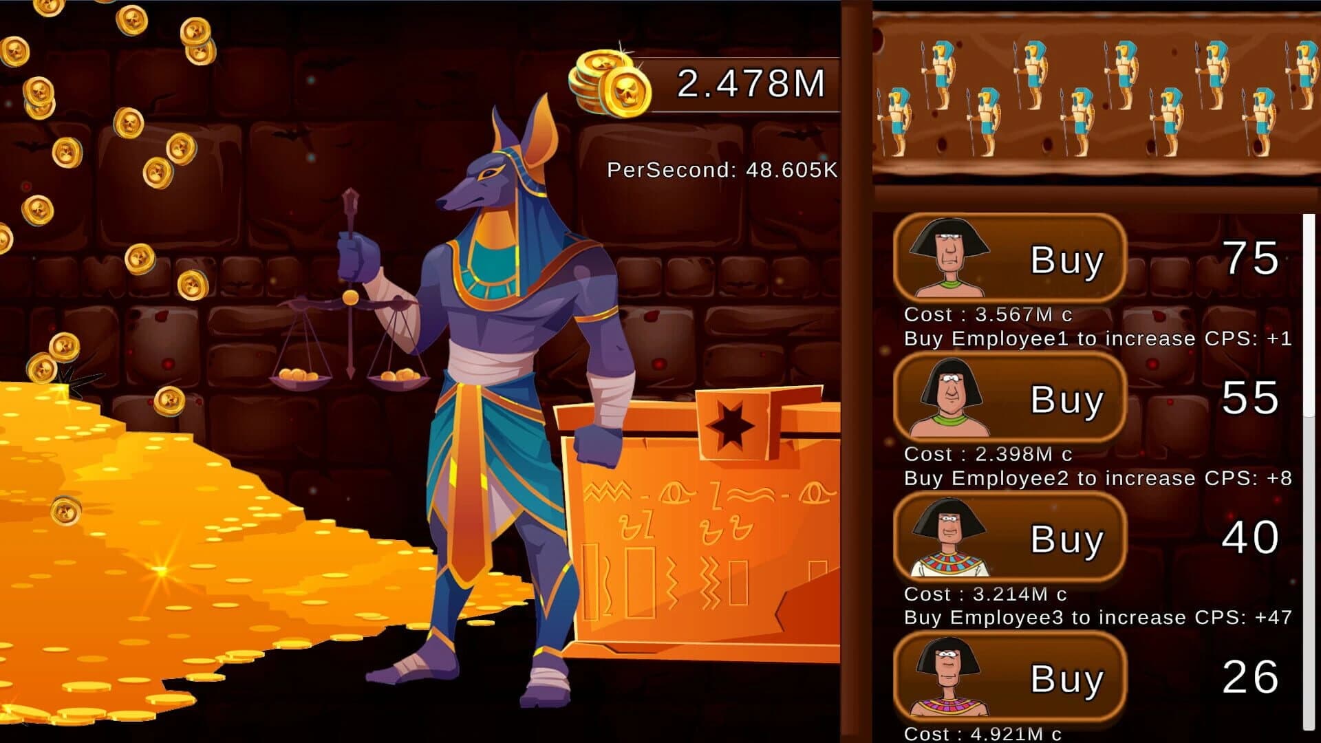 Anubis Clicker screenshot 5