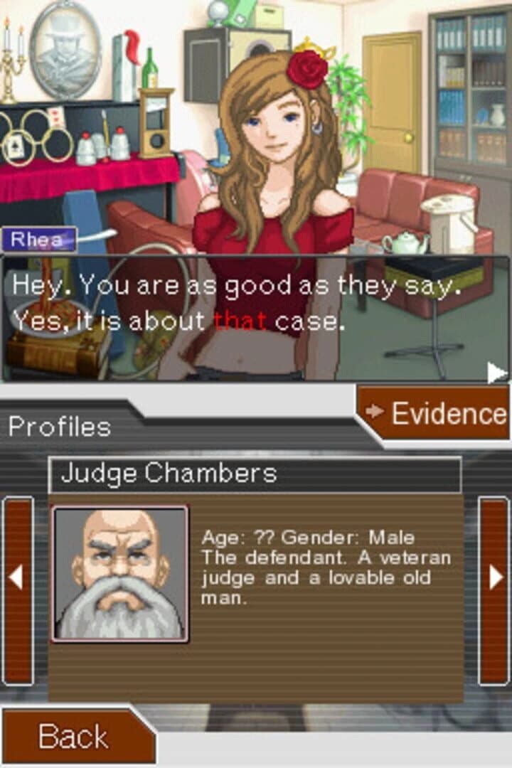 Apollo Justice: Turnabout Substitution screenshot 1