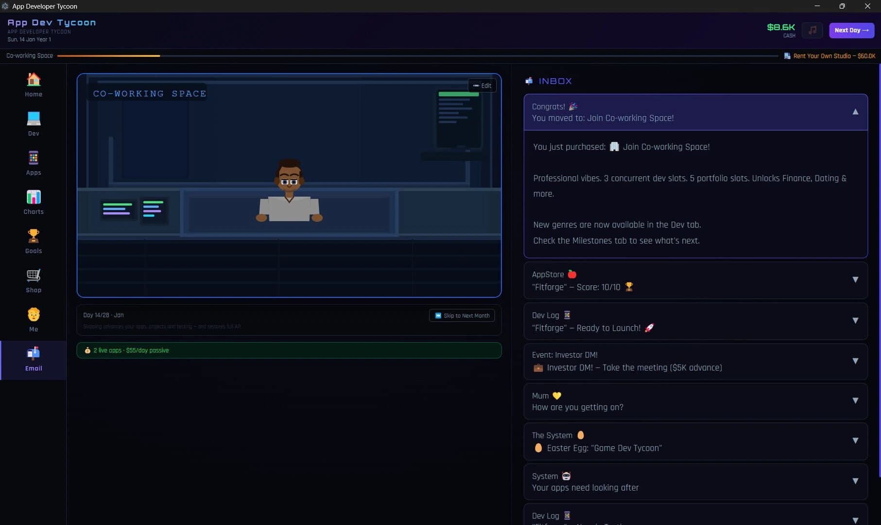 App Developer Tycoon screenshot 2
