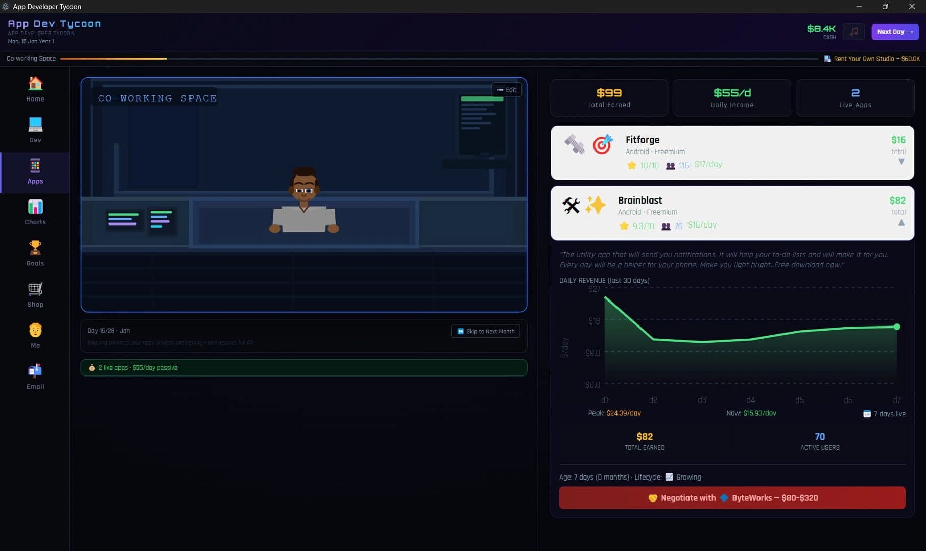 App Developer Tycoon screenshot 4