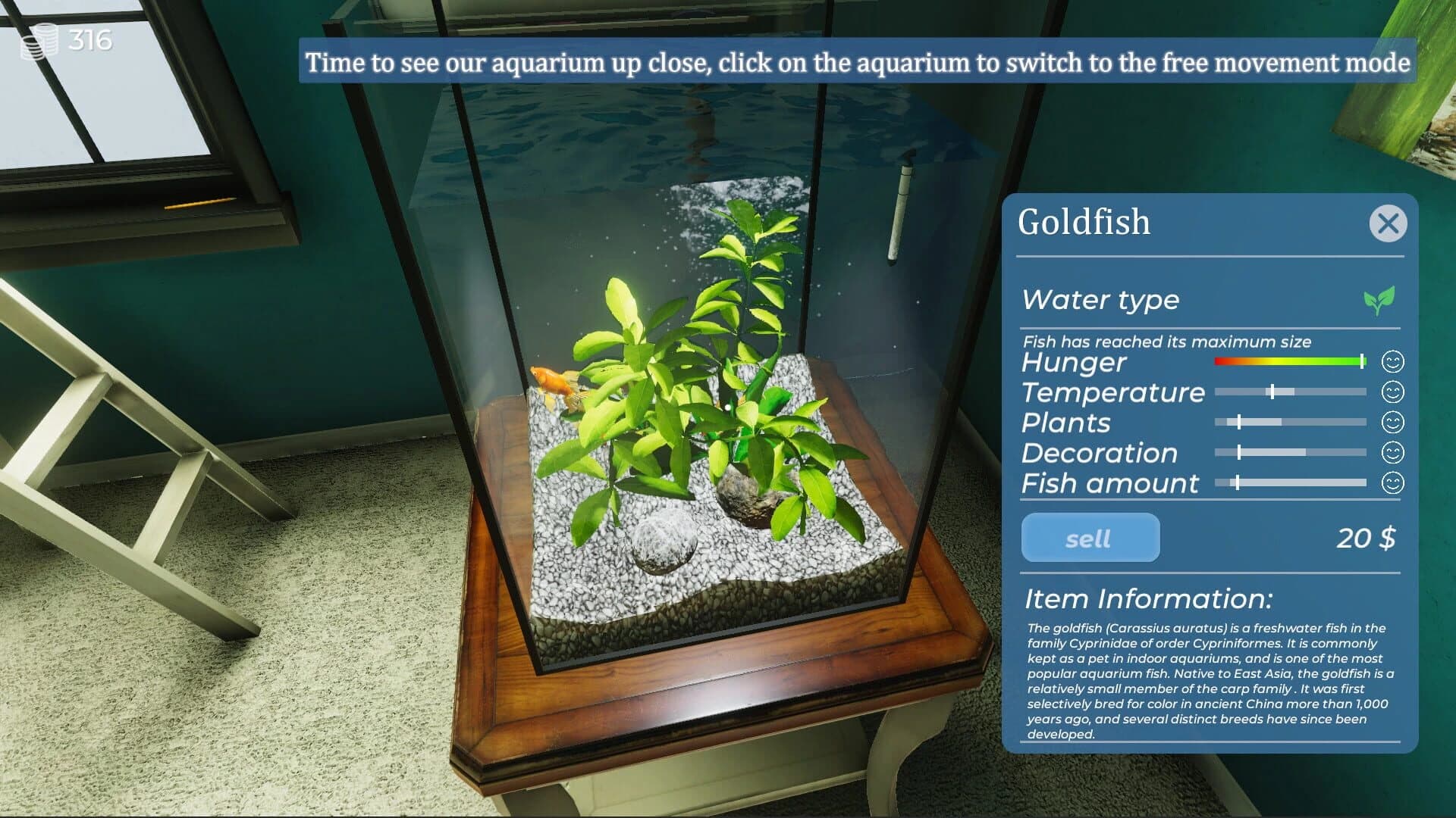 Aquarist: My First Job screenshot 2