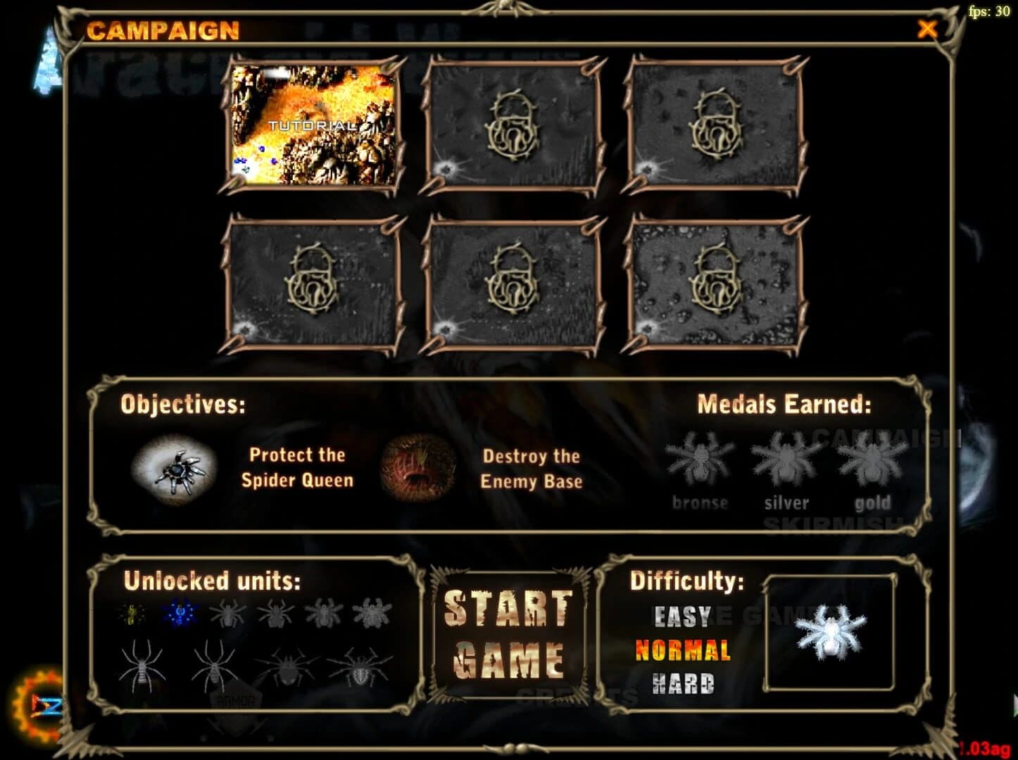 Arachnid Wars screenshot 2