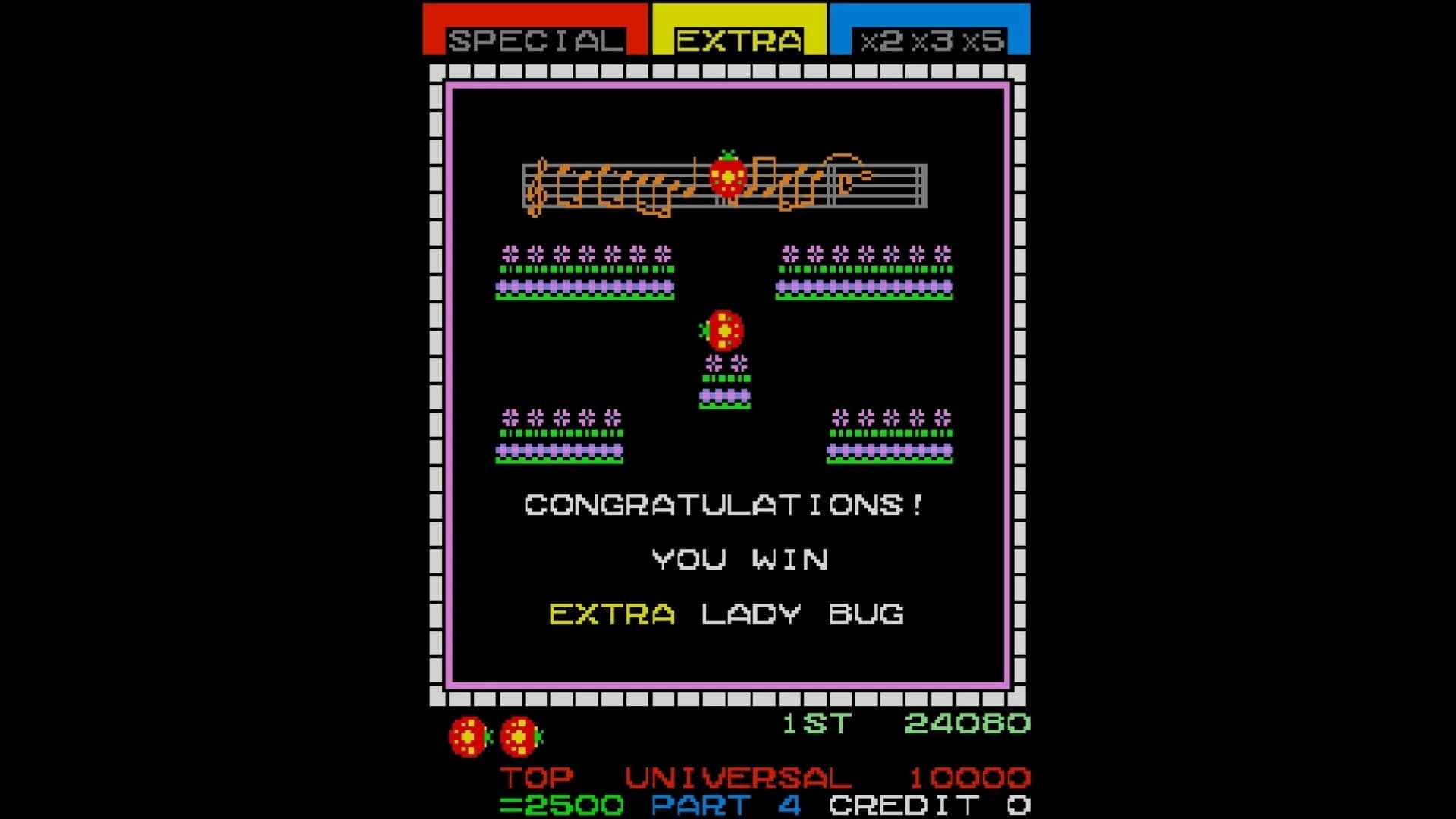 Arcade Archives 2: Lady Bug screenshot 4