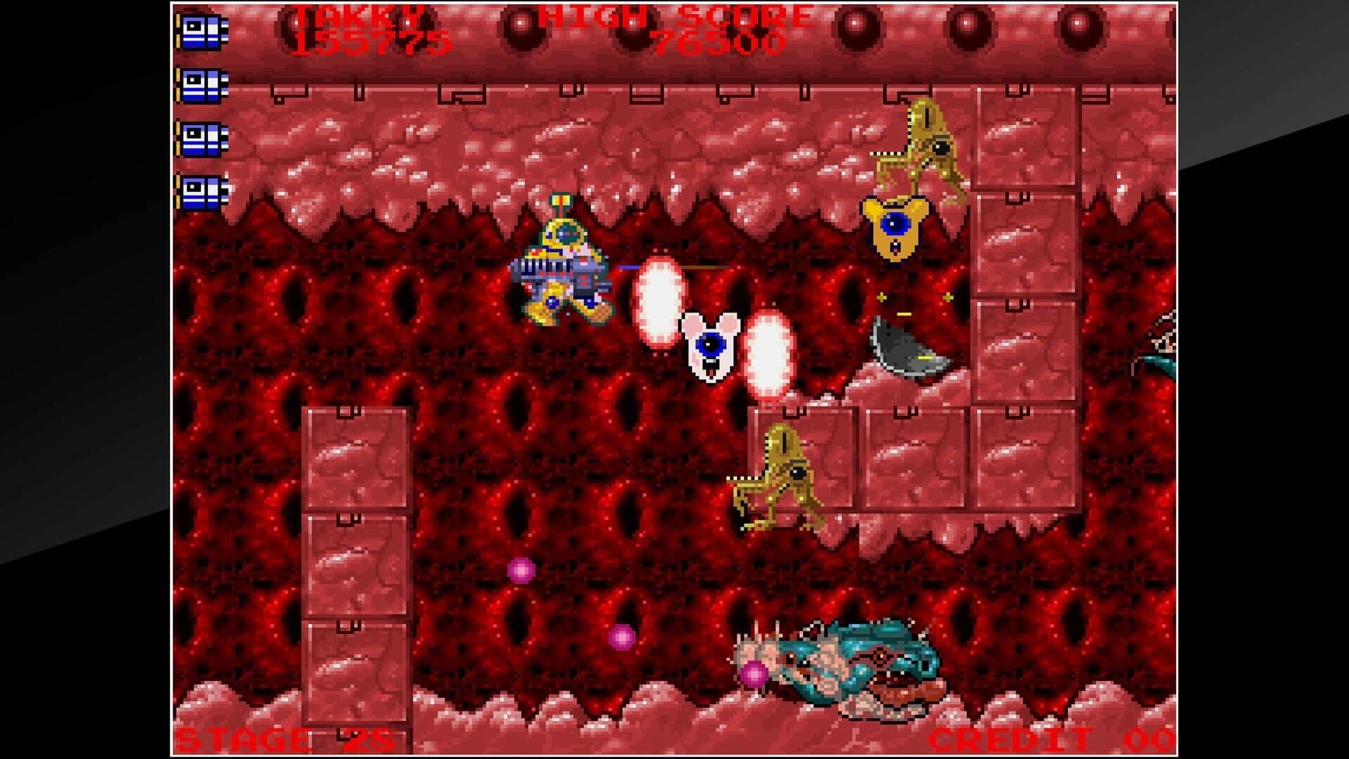 Arcade Archives: Baraduke 2 screenshot 1