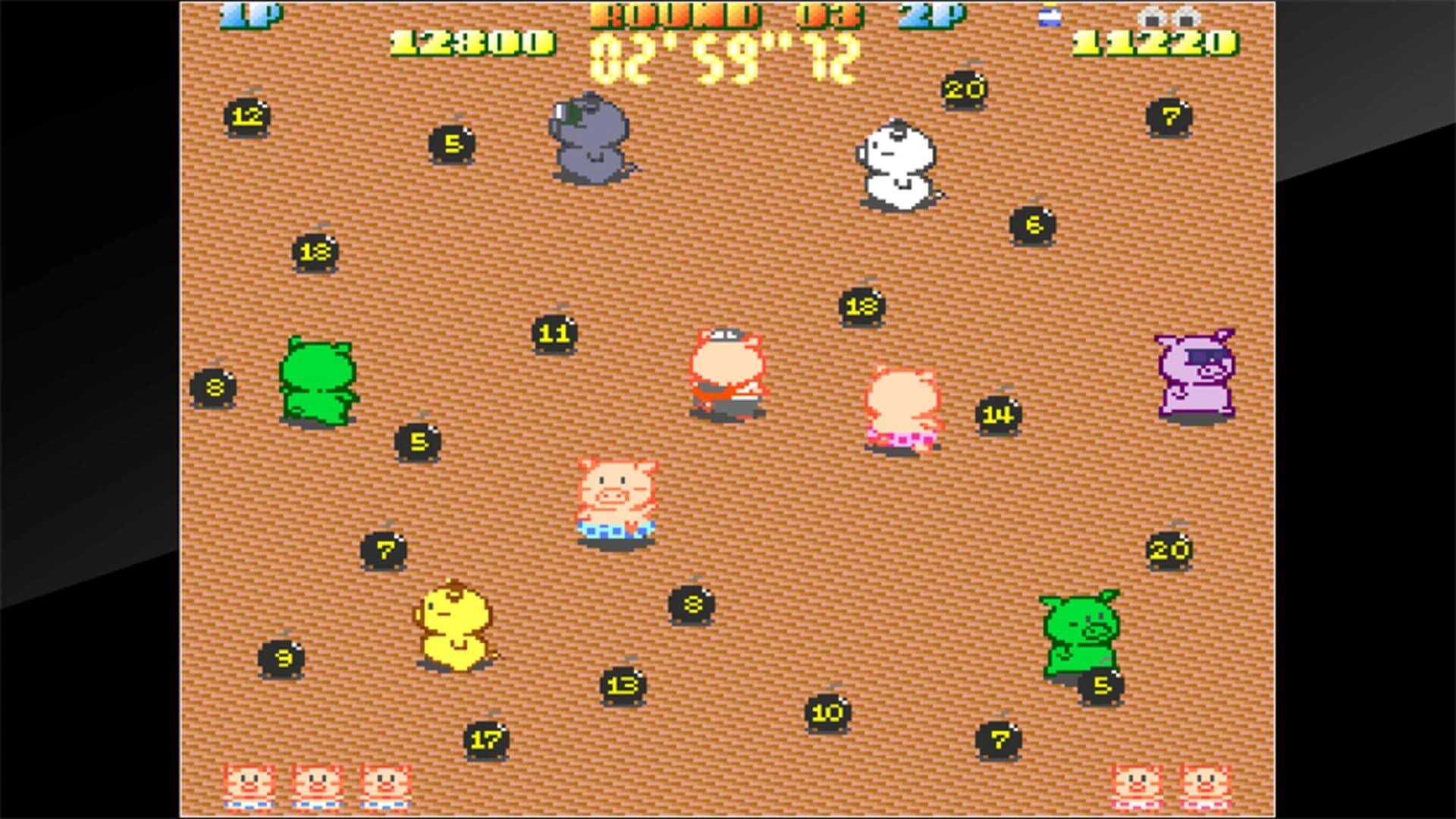 Arcade Archives: Buta san screenshot 2