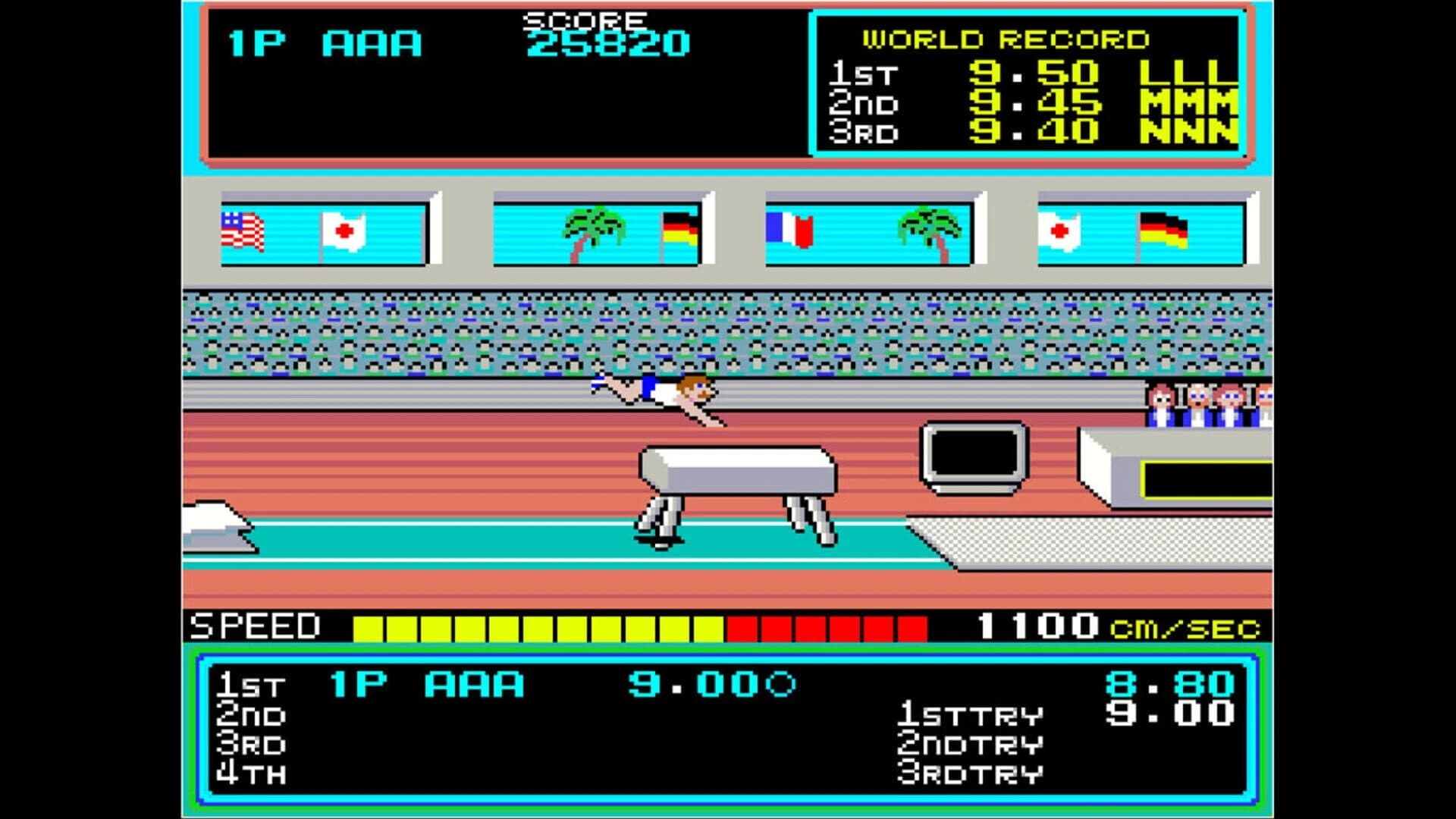 Arcade Archives: Hyper Sports screenshot 1