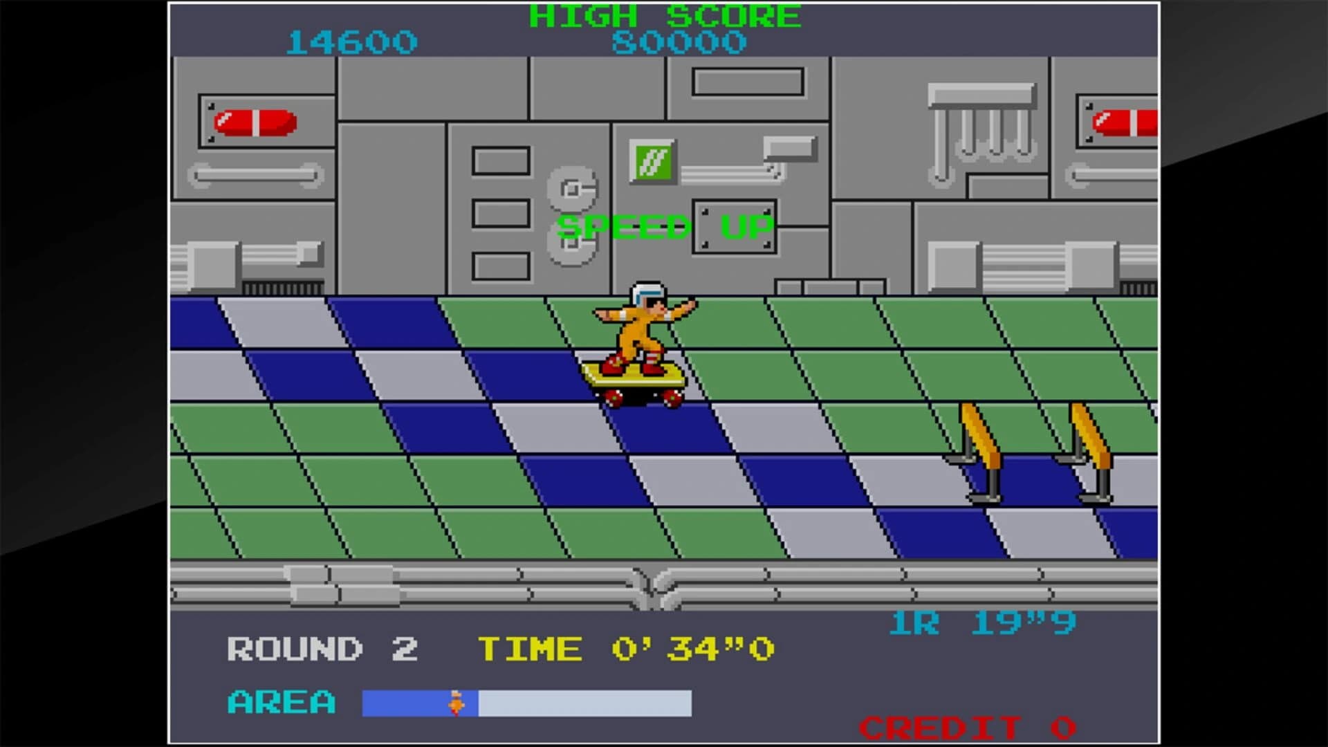 Arcade Archives: Metro-Cross screenshot 2