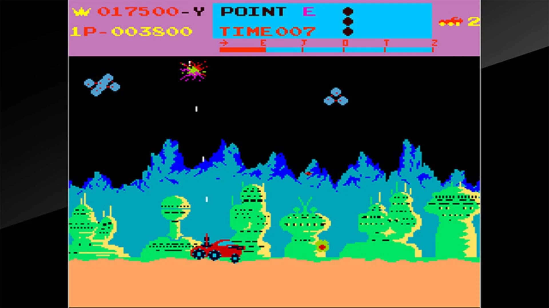 Arcade Archives: Moon Patrol screenshot 4