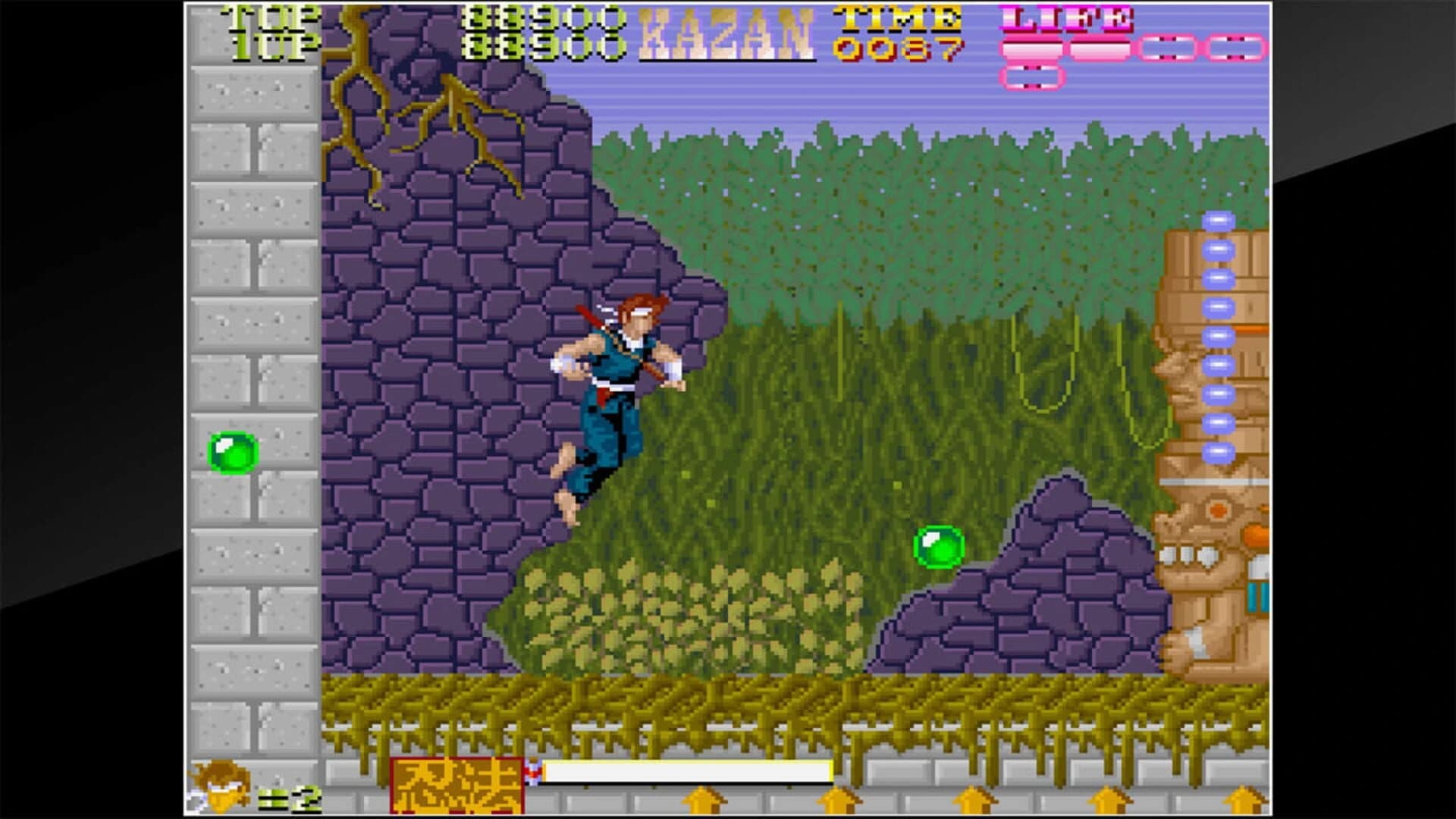 Arcade Archives: Ninja Kazan screenshot 5