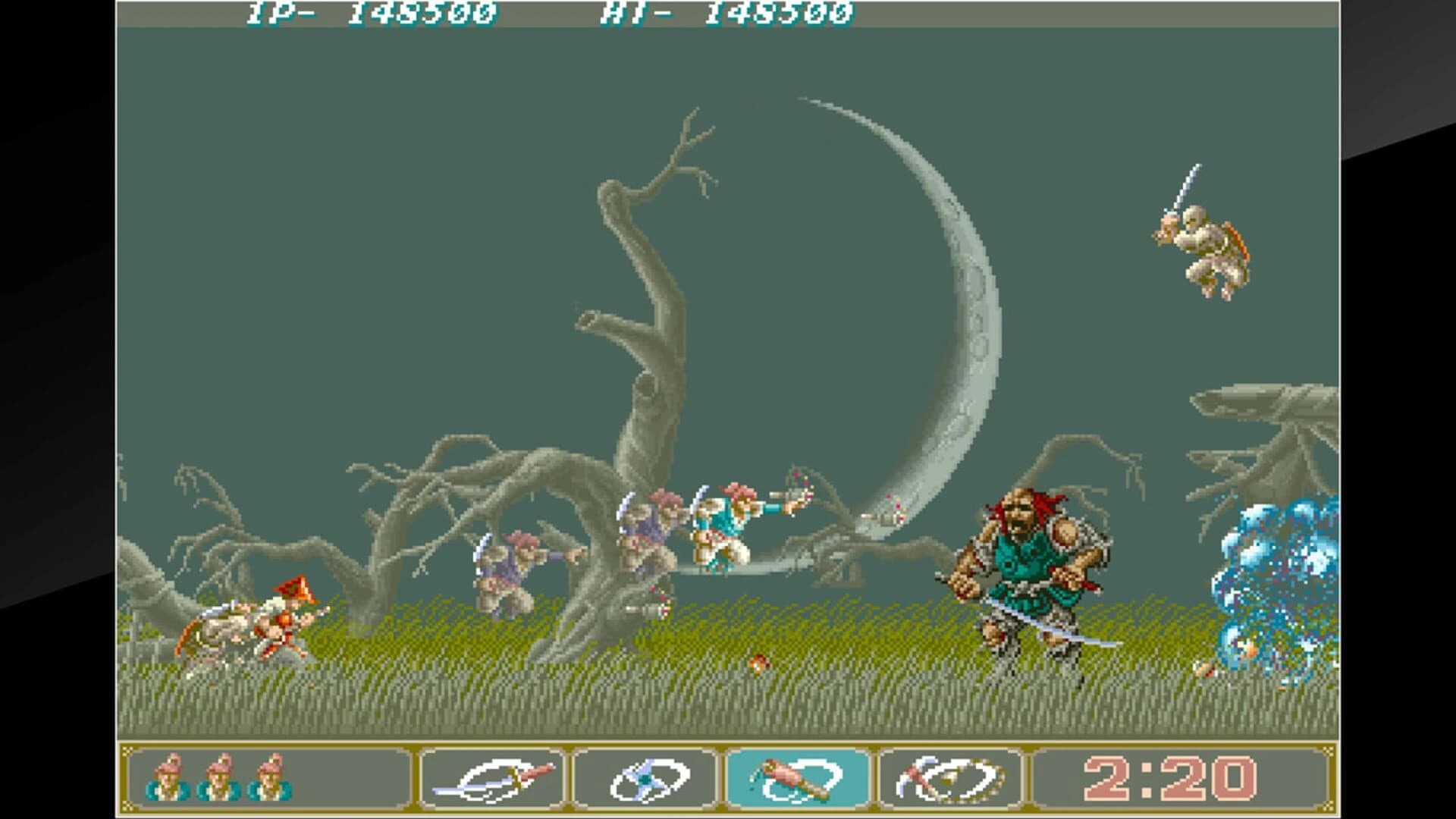 Arcade Archives: Ninja Spirit screenshot 2