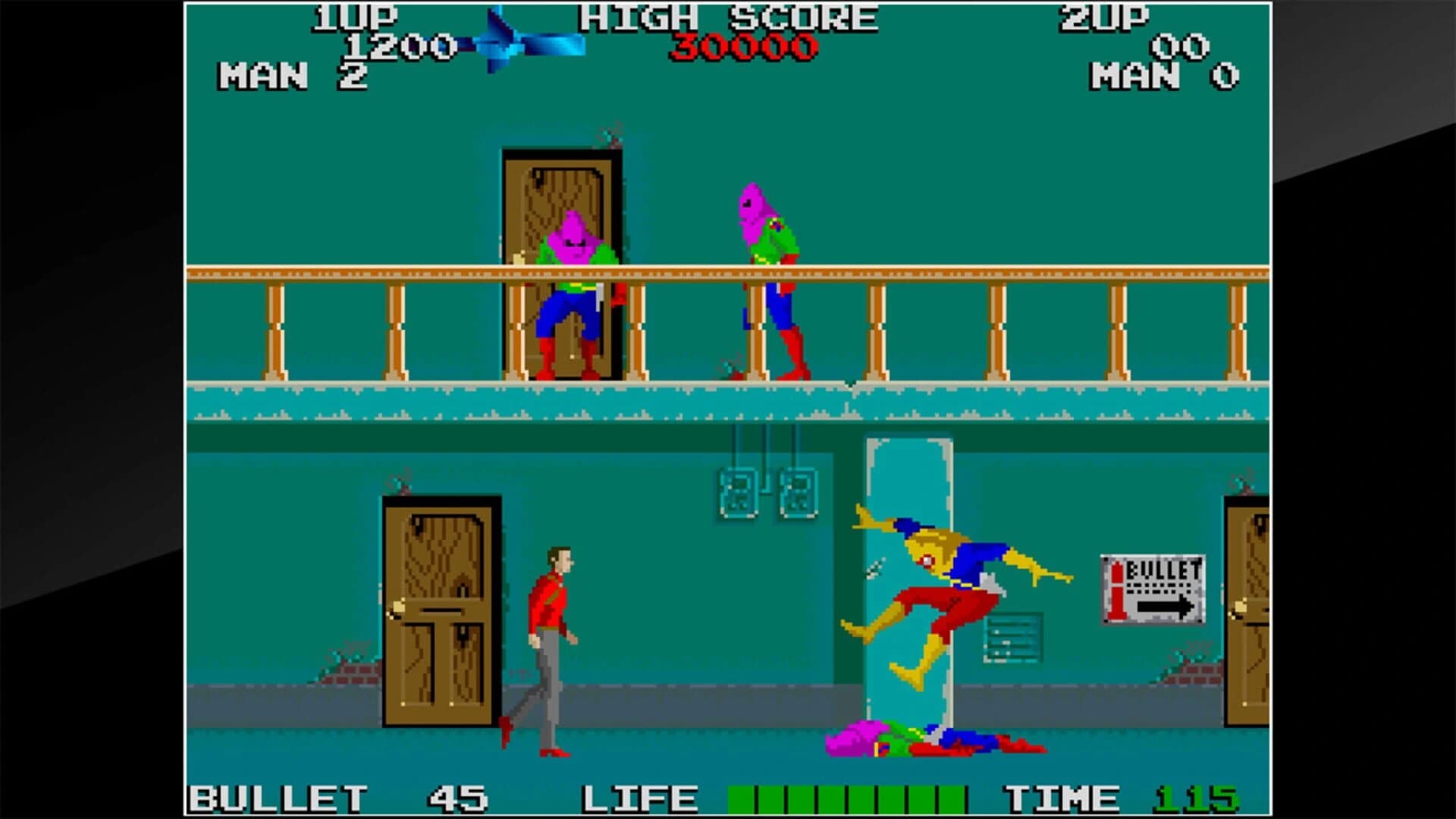 Arcade Archives: Rolling Thunder screenshot 1