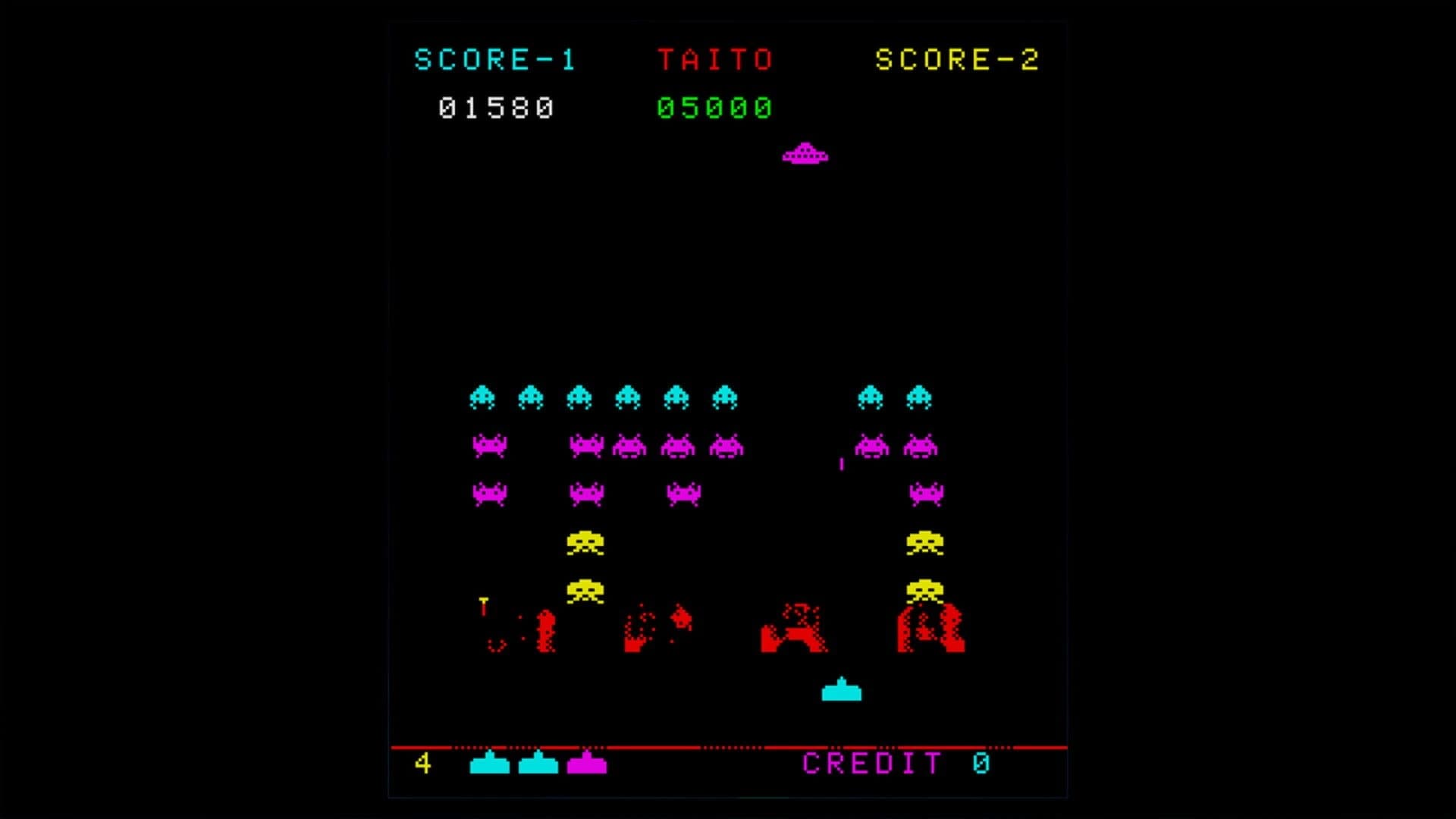 Arcade Archives: Space Invaders Part II screenshot 5