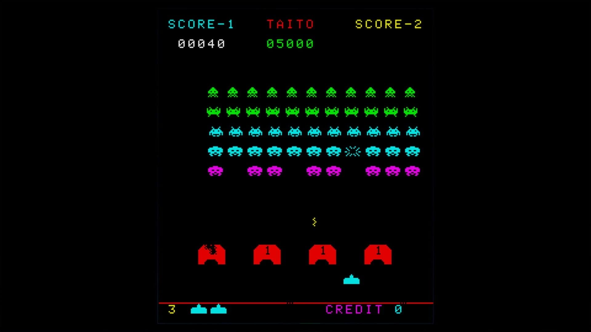 Arcade Archives: Space Invaders Part II screenshot 2