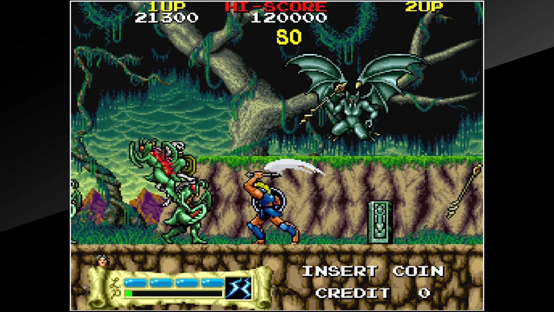 Arcade Archives: The Astyanax screenshot 1