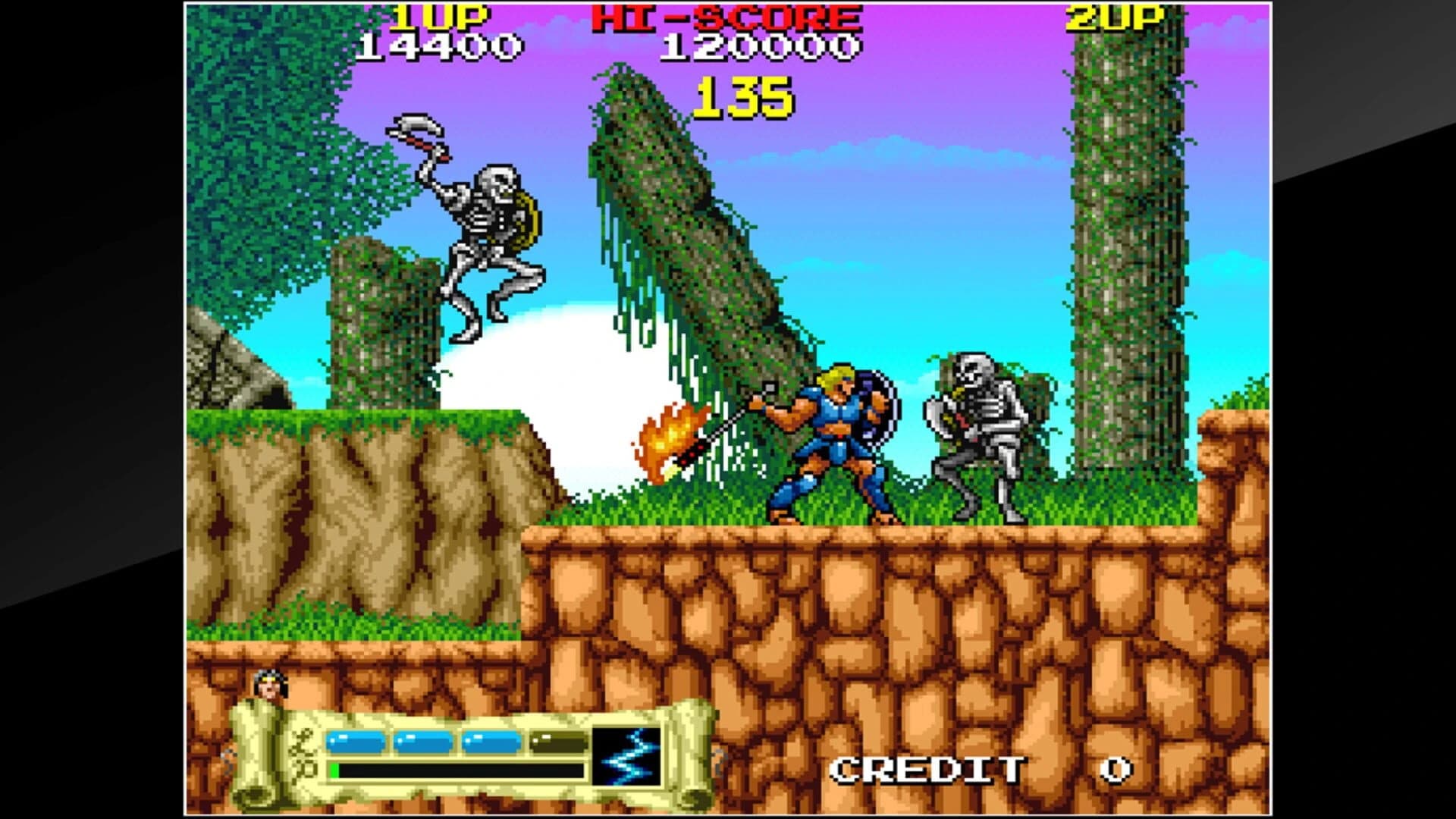 Arcade Archives: The Astyanax screenshot 2