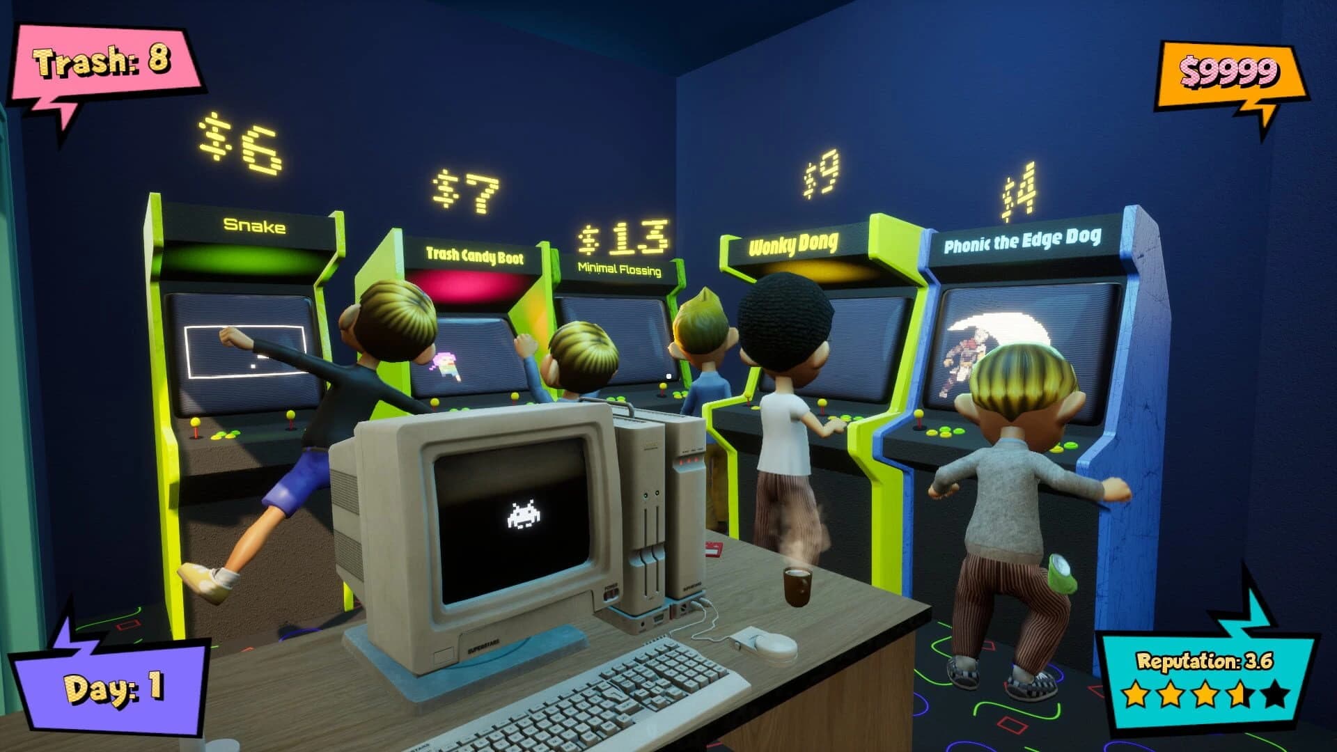 Arcade Shop Simulator screenshot 1