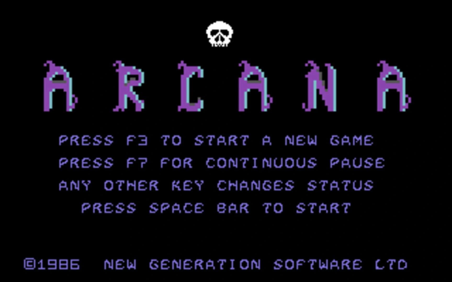 Arcana screenshot 1