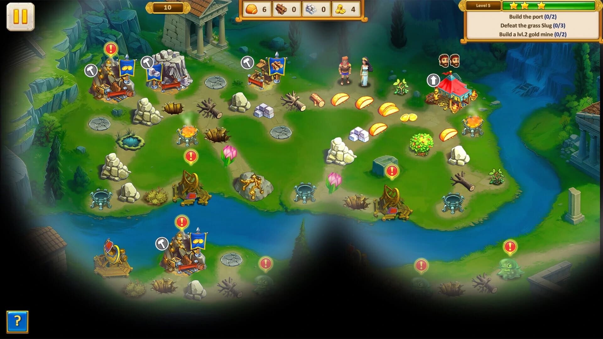 Argonauts Agency: Wrath of Olympus screenshot 1