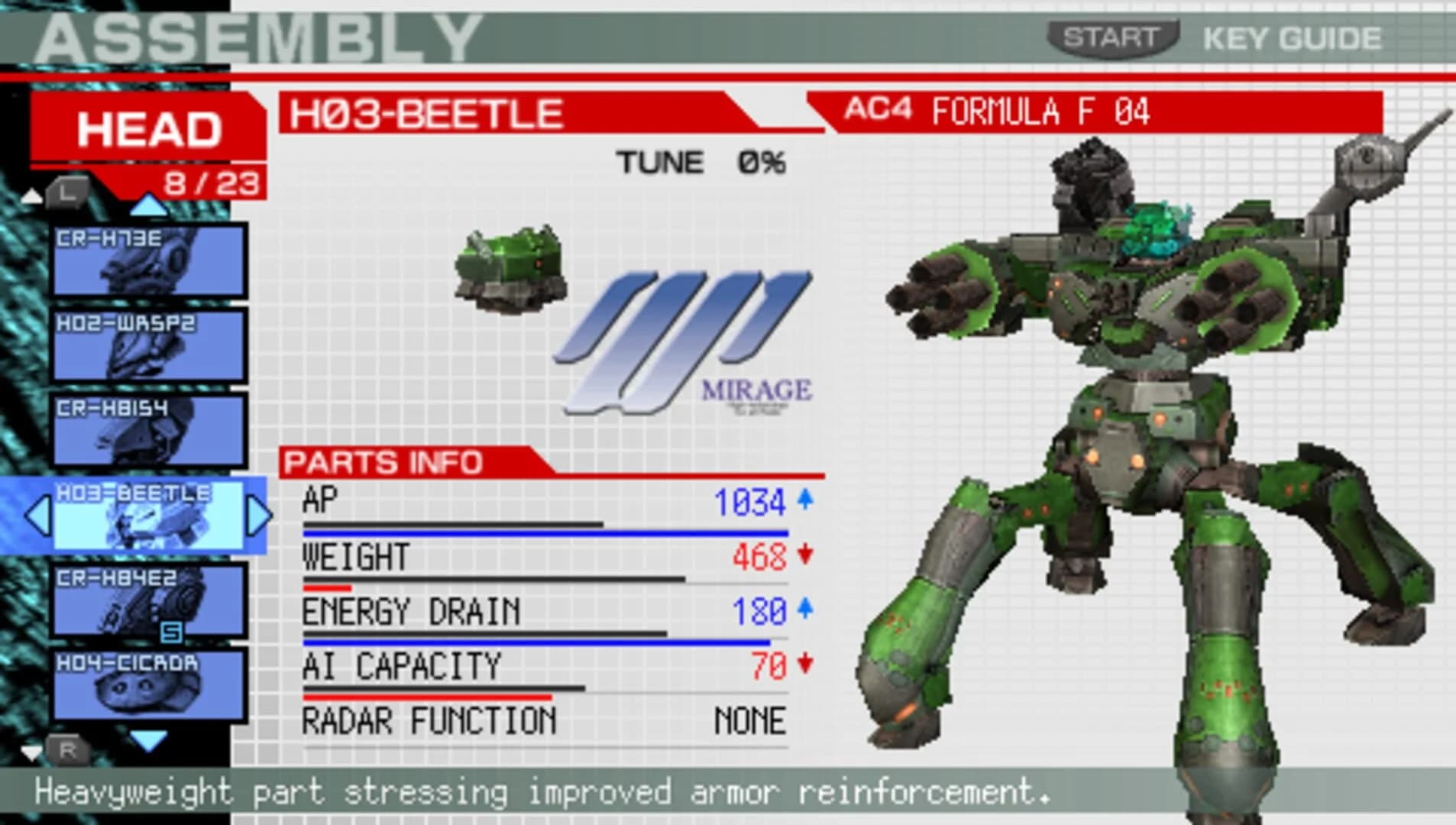Armored Core: Formula Front screenshot 5