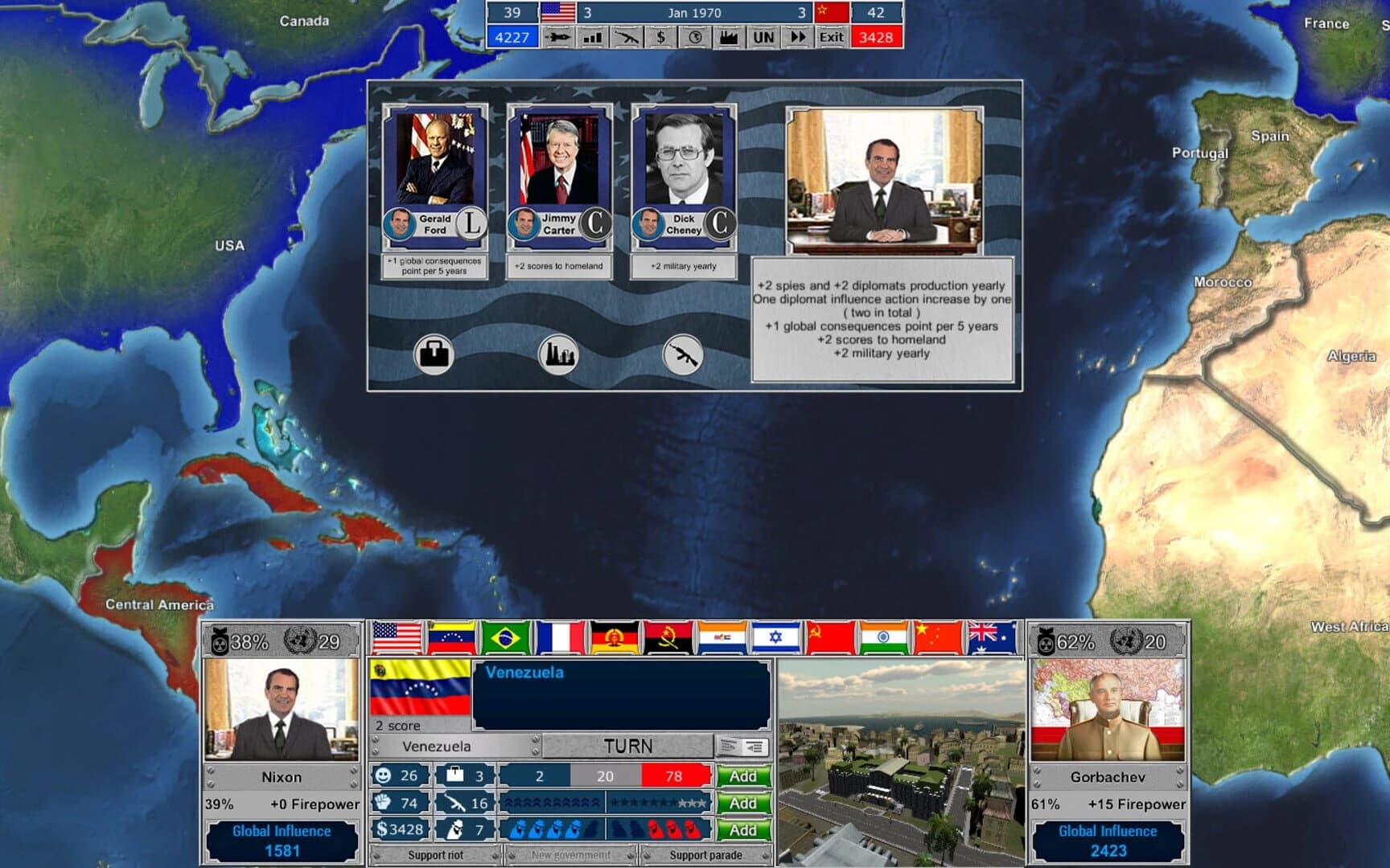Arms Race: TCWE - Politics screenshot 2
