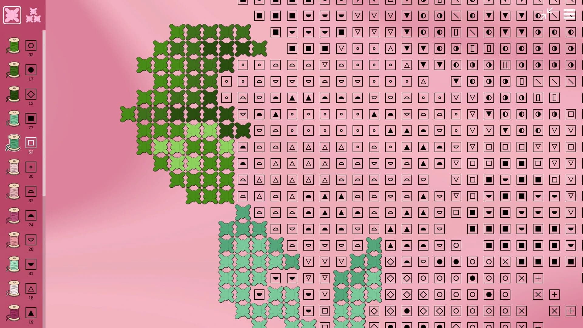 Art-Therapy: Cross Stitch screenshot 3