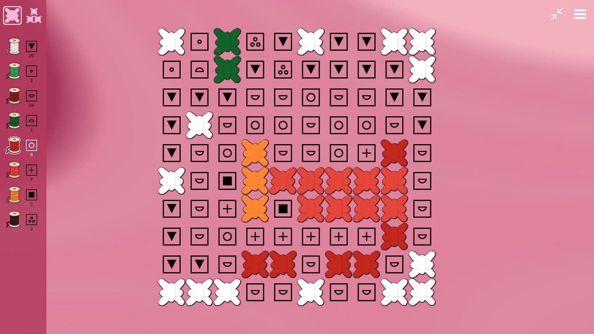 Art-Therapy: Cross Stitch screenshot 1