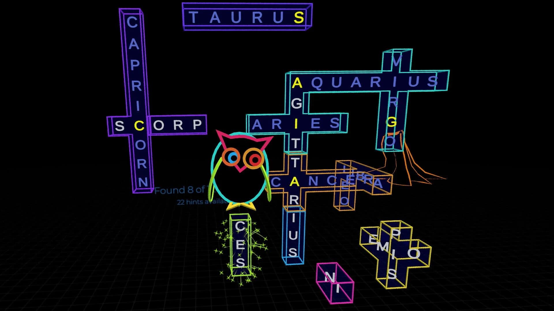 Arthur Owl's Word Block screenshot 2