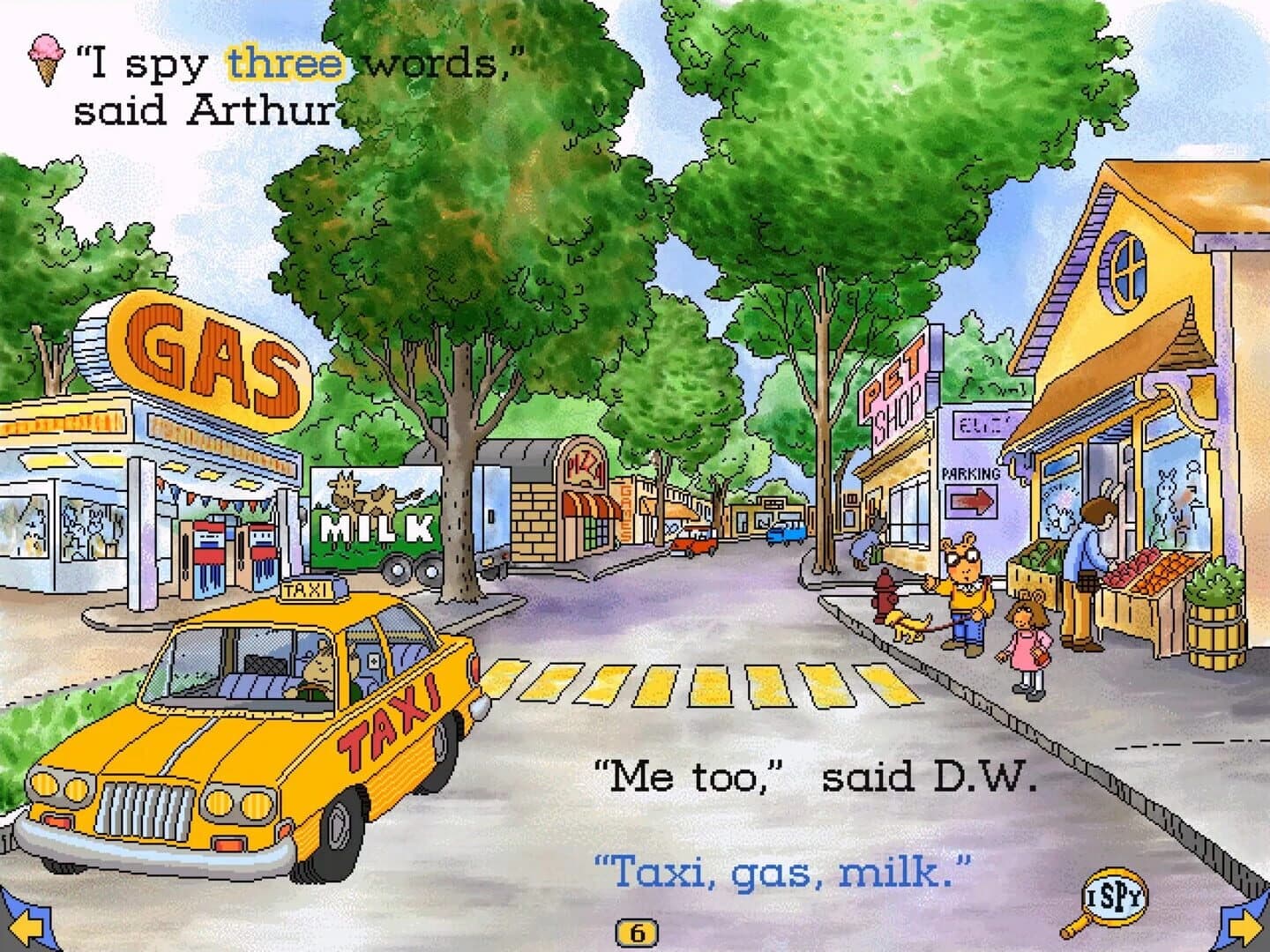 Arthur's Reading Race screenshot 3