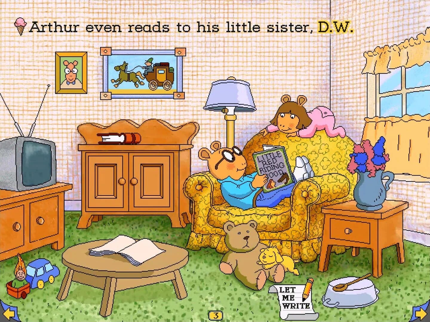 Arthur's Reading Race screenshot 4